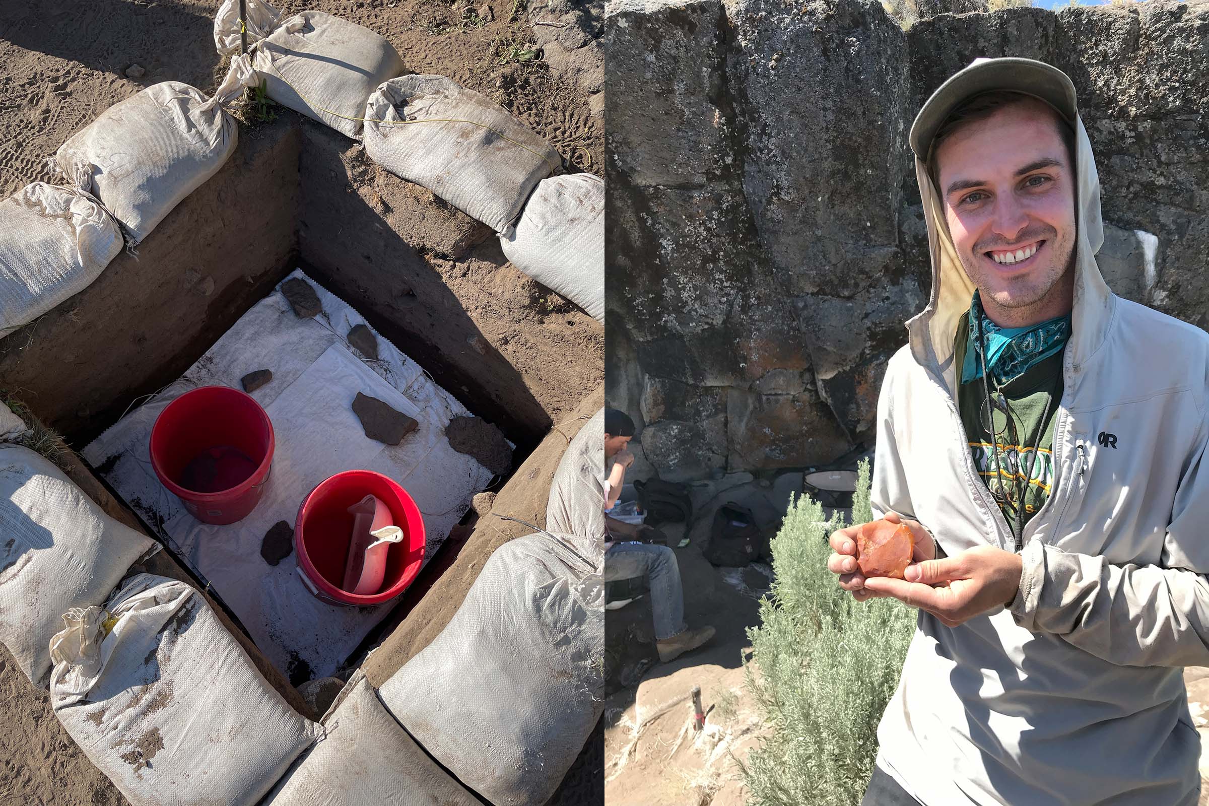 At an ancient site, holding hands across history | OregonNews