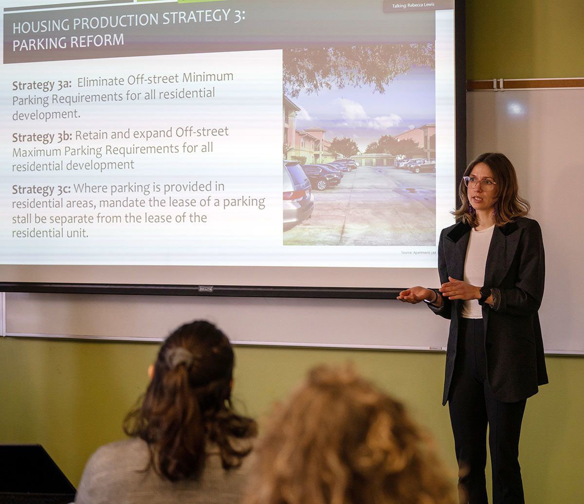 Class presentations for Planning, Public Policy and Management