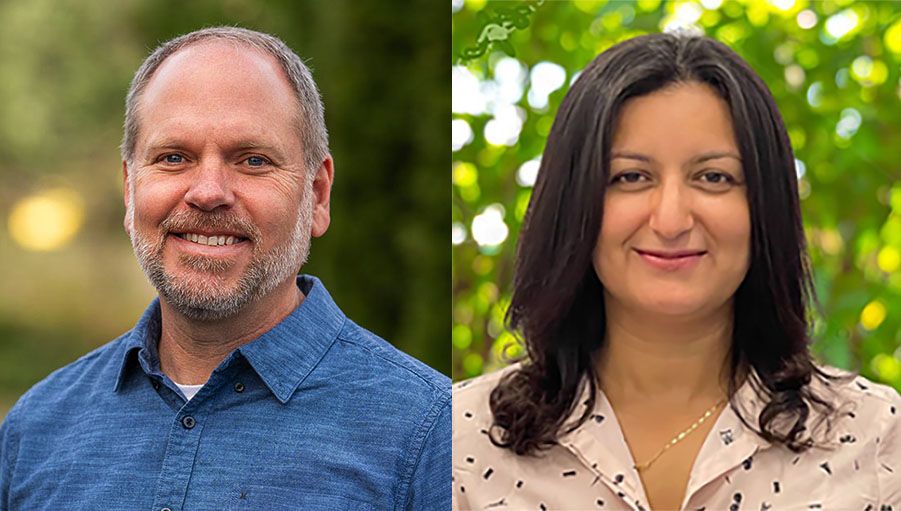 Mike Hahn and Aida Chebbi
