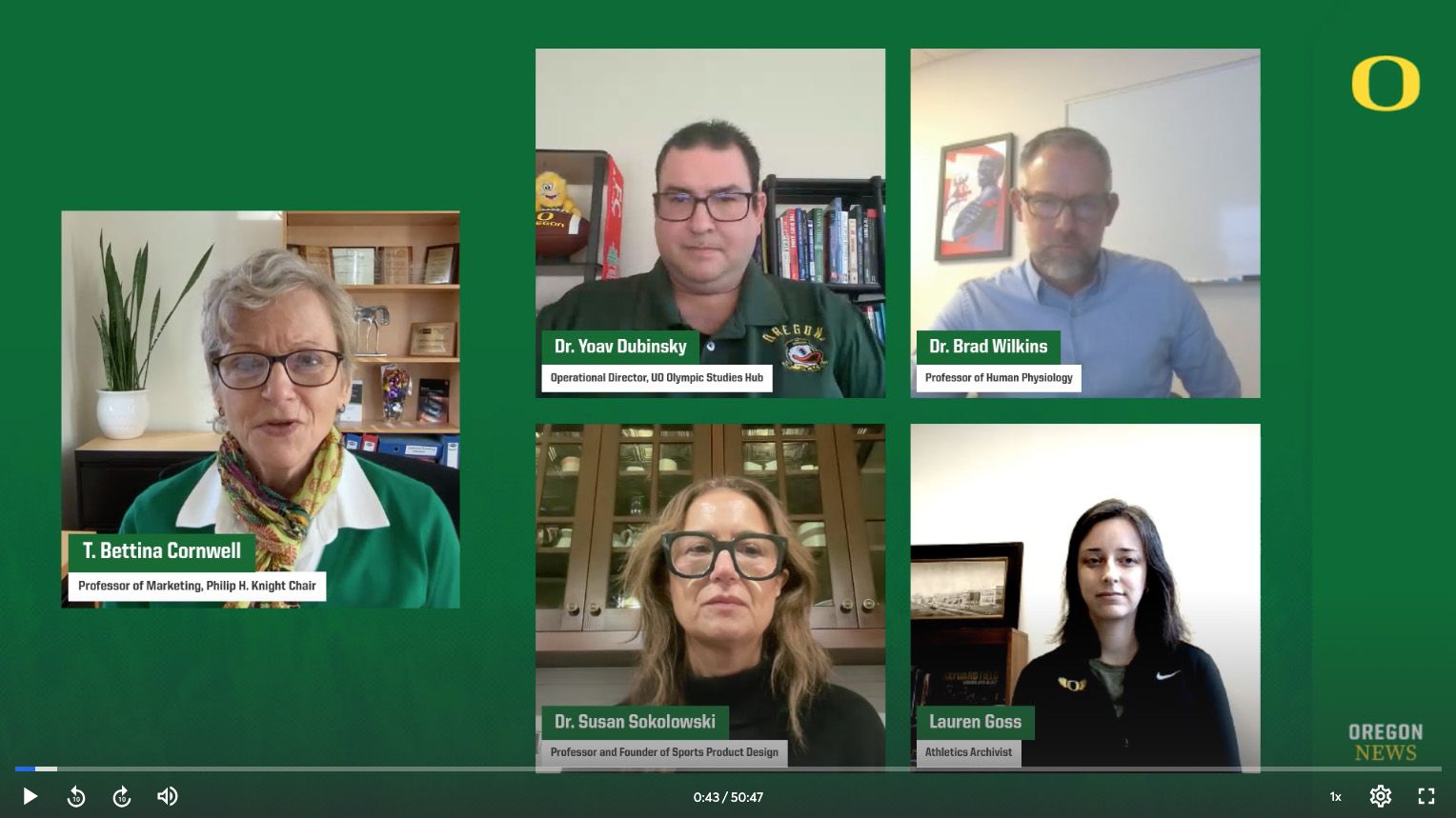 link to the Fall Media Forum on Winter Olympic Games video